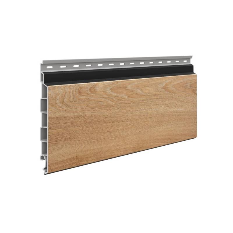 Panele elewacyjne fasadowe Solvo V-Black Dąb Naturalny 3030859 SO-01