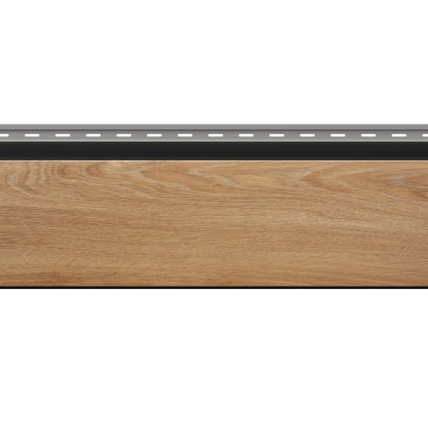 Panele elewacyjne fasadowe Solvo V-Black Dąb Naturalny 3030