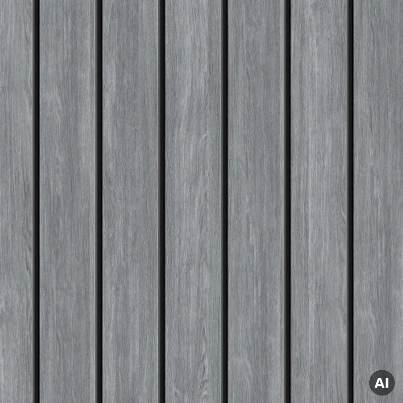 Panele elewacyjne fasadowe Solvo V-Black Dąb Szary 3030867