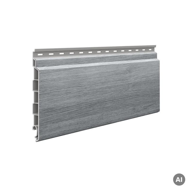 Panele elewacyjne fasadowe Solvo Dąb Szary 3030866 SO-01