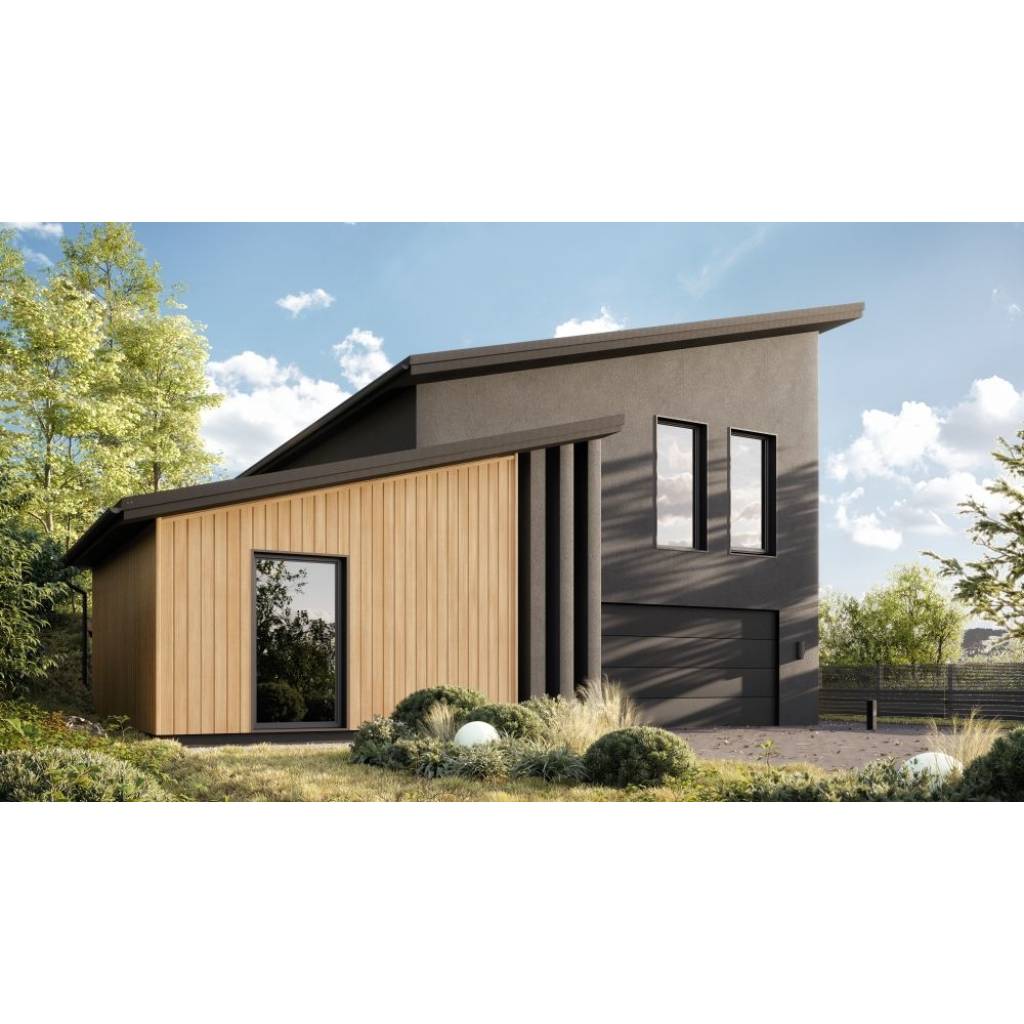 Panele elewacyjne fasadowe Solvo V-Black Cedr 3030868 SO-01