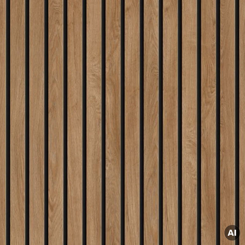 Panele elewacyjne fasadowe Solvo V-Black Dąb Naturalny 3031