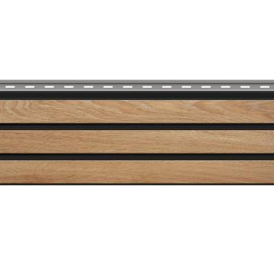 Panele elewacyjne fasadowe Solvo V-Black Dąb Naturalny 3032013 SO-03
