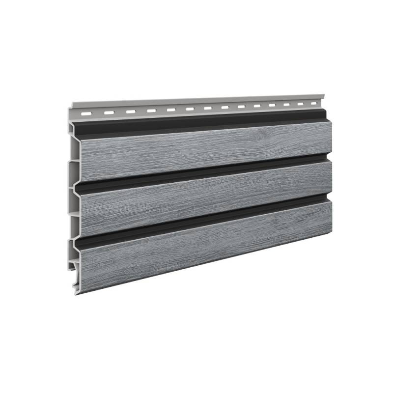 Panele elewacyjne fasadowe Solvo V-Black Dąb Szary 3032015 SO-03