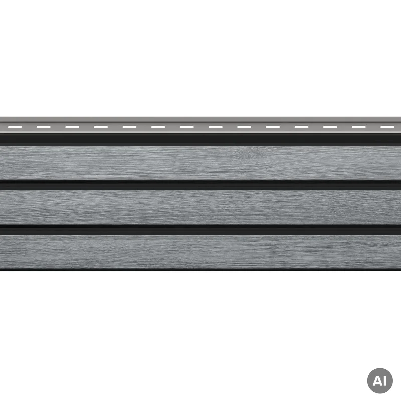 Panele elewacyjne fasadowe Solvo V-Black Dąb Szary 3032015