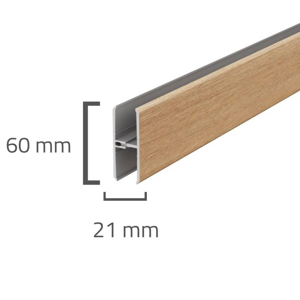 Panele elewacyjne fasadowe Solvo Łącznik Dąb Naturalny 2-cz FS-282, 3030910