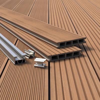 Deska tarasowa dwustronna Skandynawia Kastanije 3,0m 25 mm, BS7A03