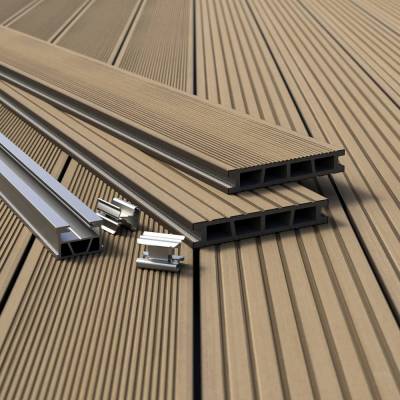 Deska tarasowa dwustronna Skandynawia Ek 3,0m 25 mm, BS7A04