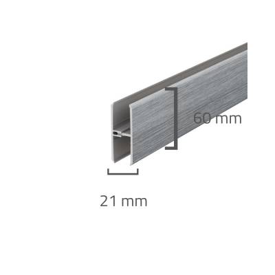 Panele elewacyjne fasadowe Solvo Łącznik Dąb Szary 2-cz FS-282, 3030912