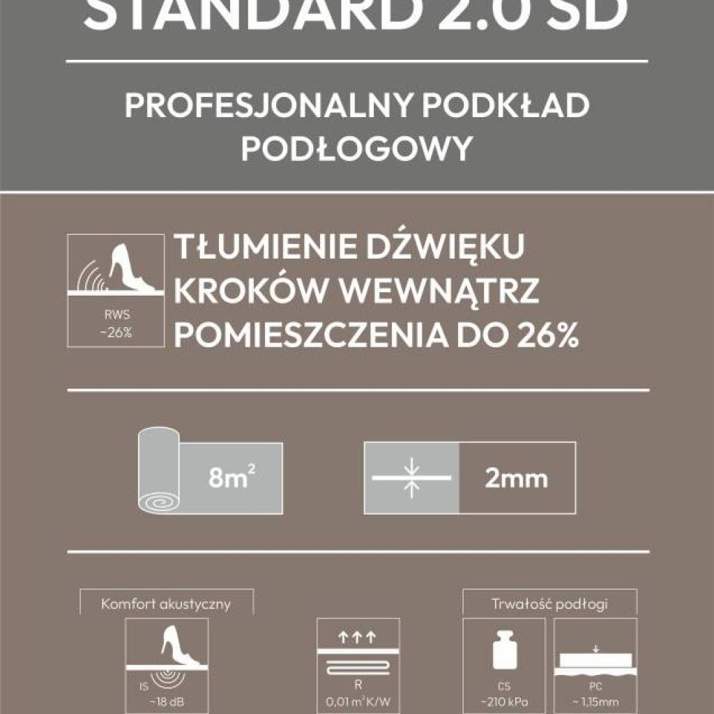 Podkład Under Floor Standard 2.0 SD, 04-10-00802