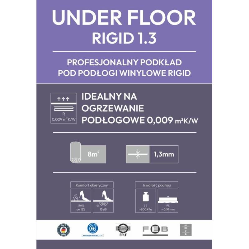 Podkład Under Floor Rigid 1.3, 04-11-00188