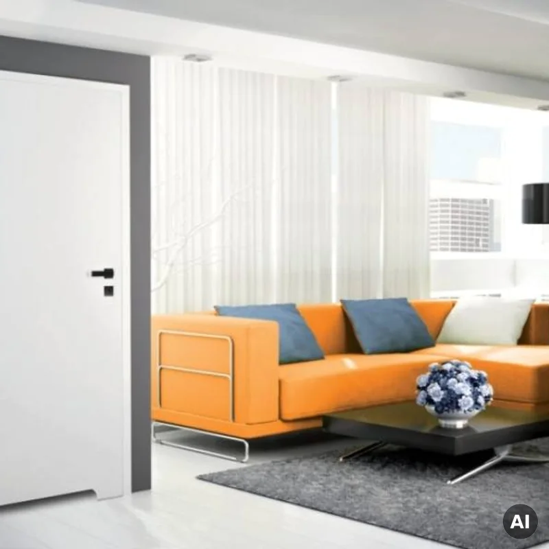 Drzwi Norma Decor 1 WC Bezprzylgowe (otwierane na zewnątrz)