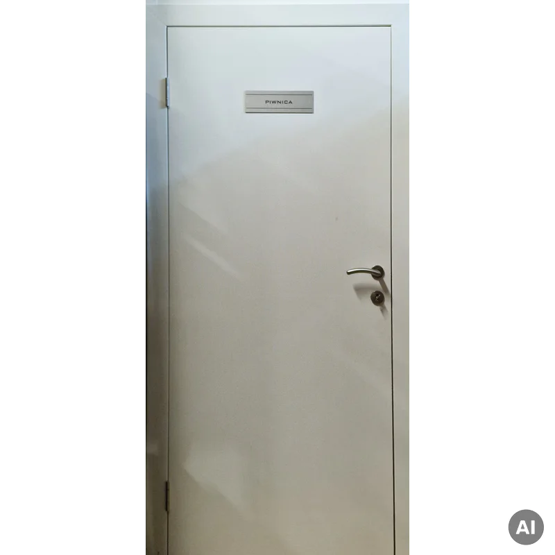 Drzwi Norma Decor 1 WC Bezprzylgowe (otwierane na zewnątrz)
