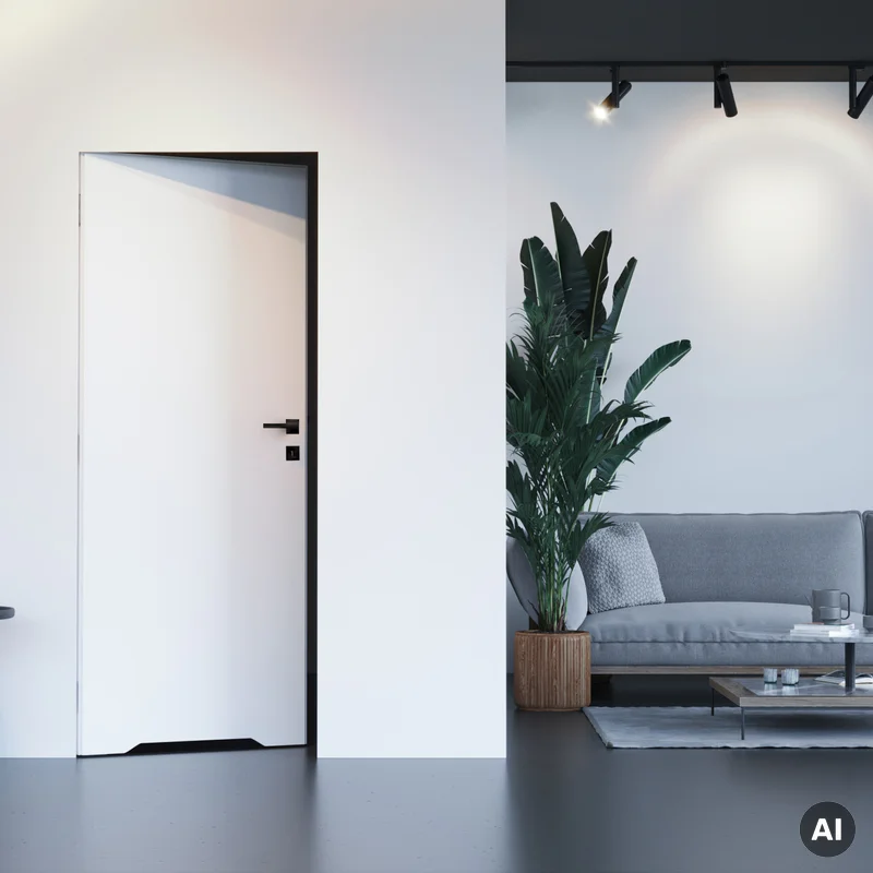 Zestaw Drzwi ukryte + Ościeżnica Porta HIDE WC Bezprzylgow
