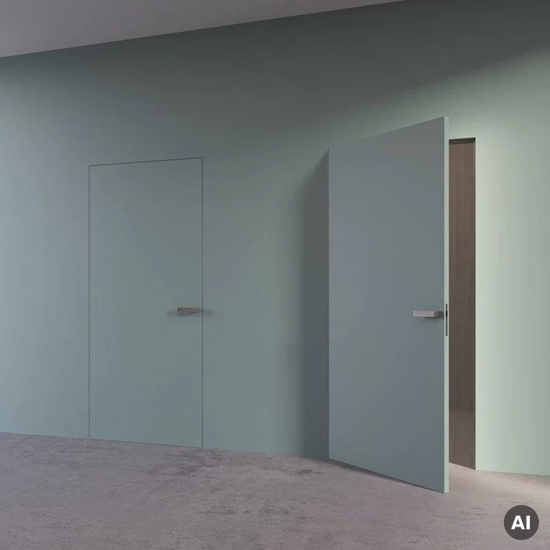 Zestaw Drzwi ukryte + Ościeżnica Porta HIDE WC Bezprzylgow