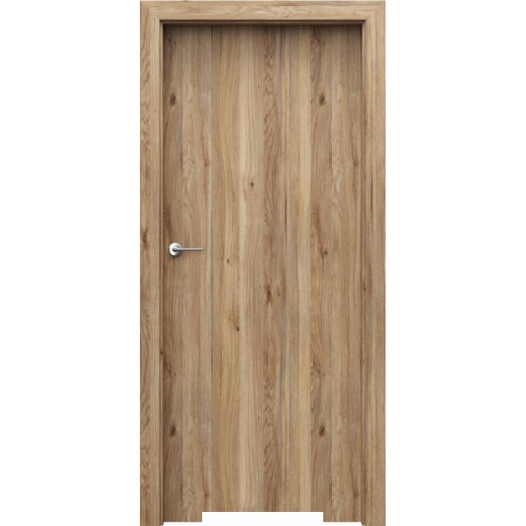 Zestaw Drzwi + Ościeżnica Porta Decor model P WC 95-135 Dąb Catania Przylgowe (otwierane na zewnątrz) Lewe 80cm plaster miodu, SPWP0P0L08DDTWSB2AH000, OPWP6B0L08DDT0SZ260000