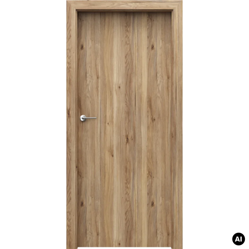 Zestaw Drzwi + Ościeżnica Porta Decor model P 95-135 Dąb