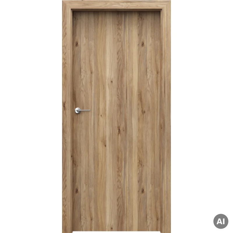 Zestaw Drzwi + Ościeżnica Porta Decor model P 95-135 Dąb