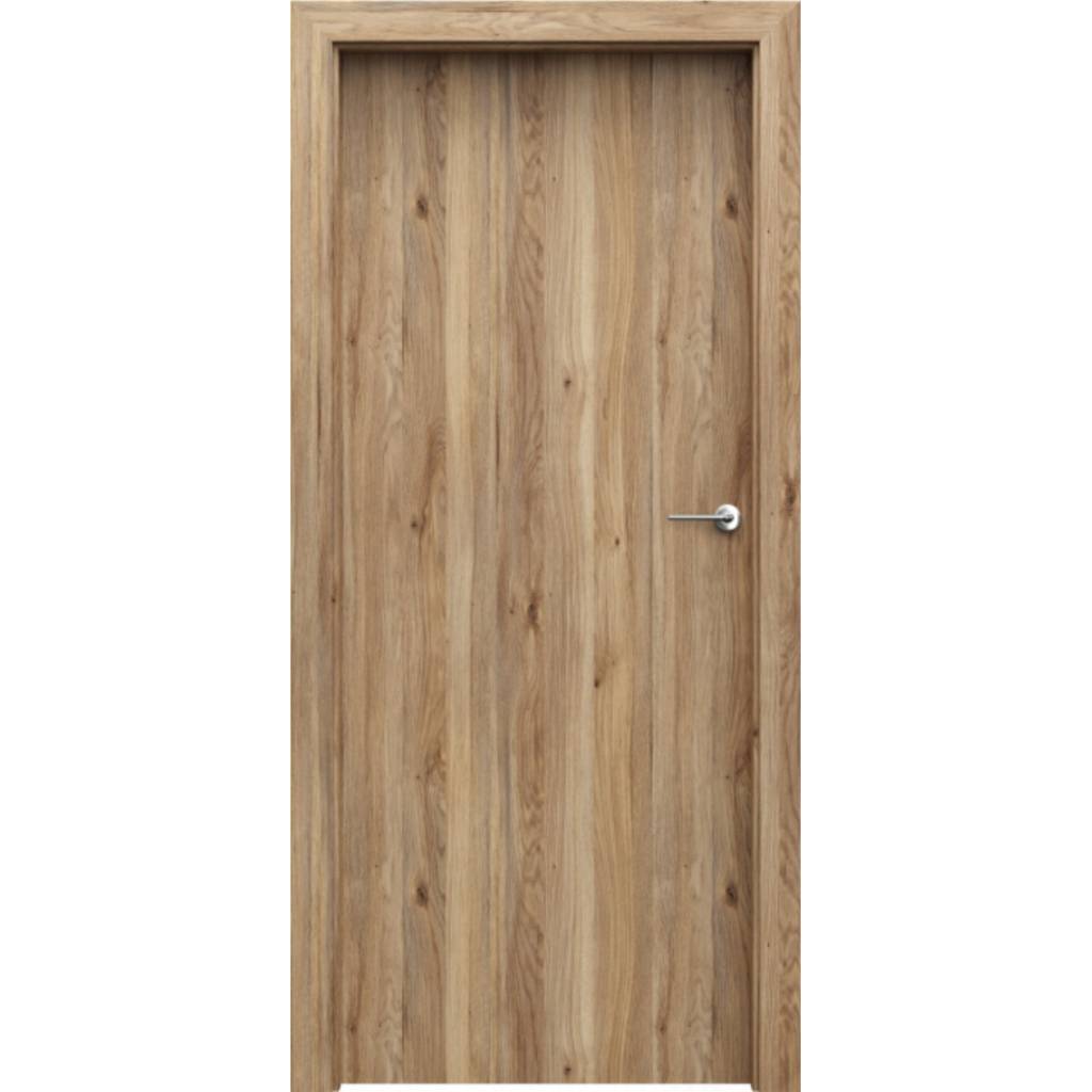 Zestaw Drzwi + Ościeżnica Porta Decor model P 95-135 Dąb Catania Przylgowe (otwierane na zewnątrz) Prawe 80cm plaster miodu, SPWP0P0P08DDT0SZ2AH000, OPWP6D0P08DDT0SZ260000