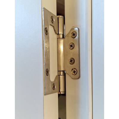 Komplet drzwi + Ościeżnica regulowana 95-114 Norma Decor 1 lewe 80cm Zawias motylkowy bezprzylgowe WC, 100073577, 100073604
