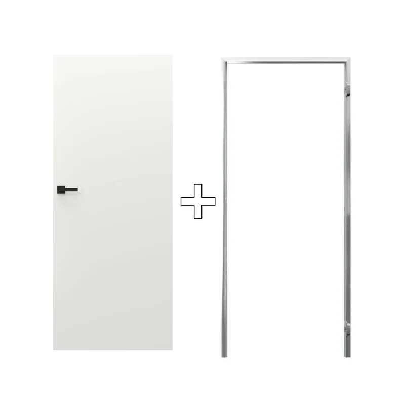 Zestaw Drzwi ukryte + Ościeżnica Porta HIDE Bezprzylgowe (