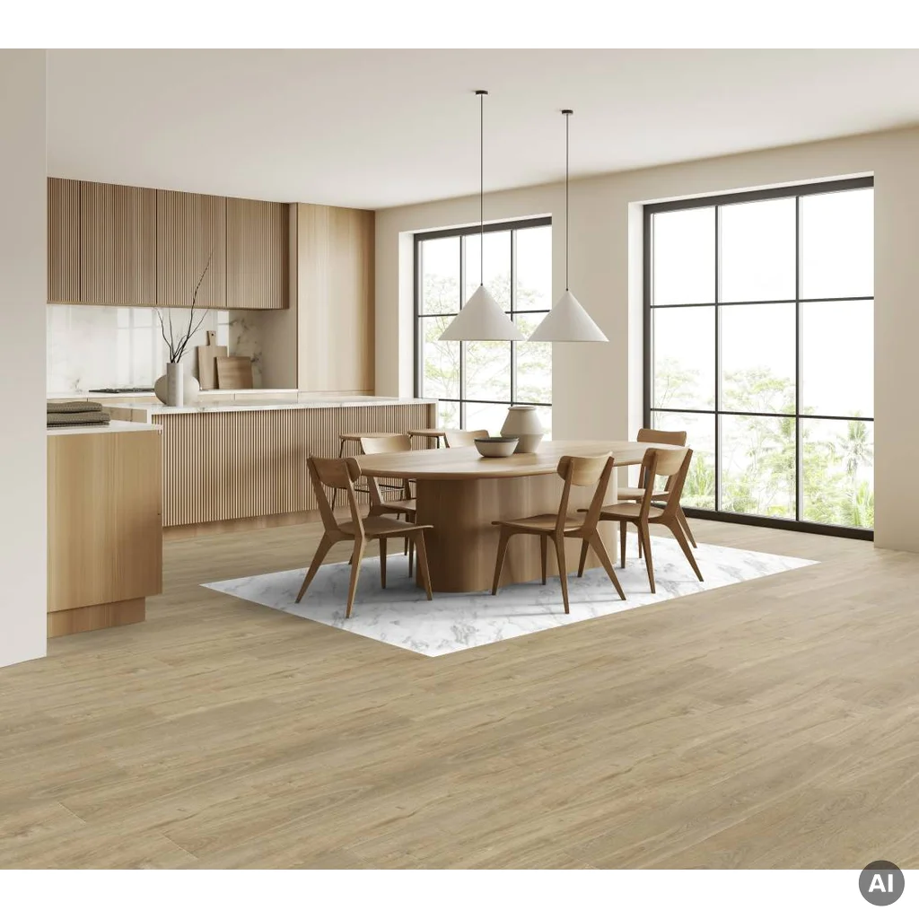 Panele winylowe samoprzylepne z podkładem Madera Natural 3.5 mm Klasa 32, 39941615