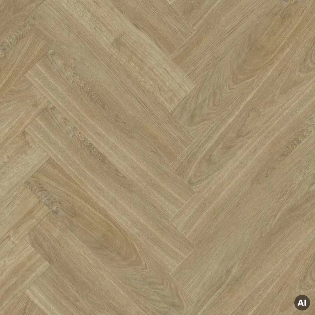 Panele winylowe samoprzylepne z podkładem Jodełka Madera Natural 3.5 mm Klasa 32, 39921615