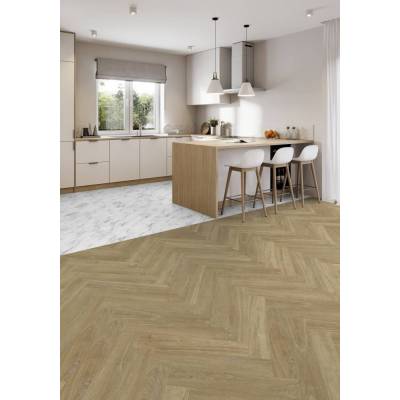 Podłoga winylowa Jodełka samoprzylepna ze zintegrowanym podkładem 1615 Madera Natural Klasa 32 3.5 mm, 39921615