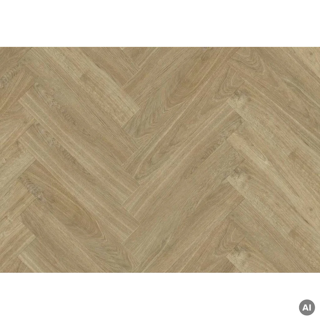 Panele winylowe samoprzylepne z podkładem Jodełka Madera Natural 3.5 mm Klasa 32, 39921615