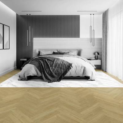 Podłoga winylowa Jodełka samoprzylepna ze zintegrowanym podkładem Madera Miel 1616 Klasa 32 3.5 mm, 39921616