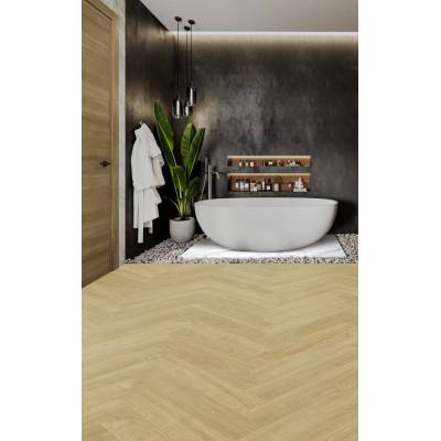Podłoga winylowa Jodełka samoprzylepna ze zintegrowanym podkładem Madera Miel 1616 Klasa 32 3.5 mm, 39921616