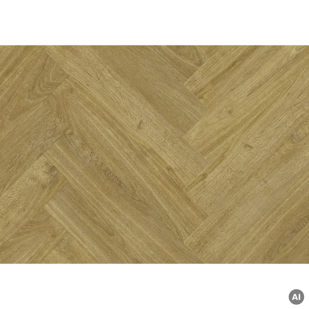 Panele winylowe samoprzylepne z podkładem Jodełka Madera Castano 3.5 mm Klasa 32, 39921617