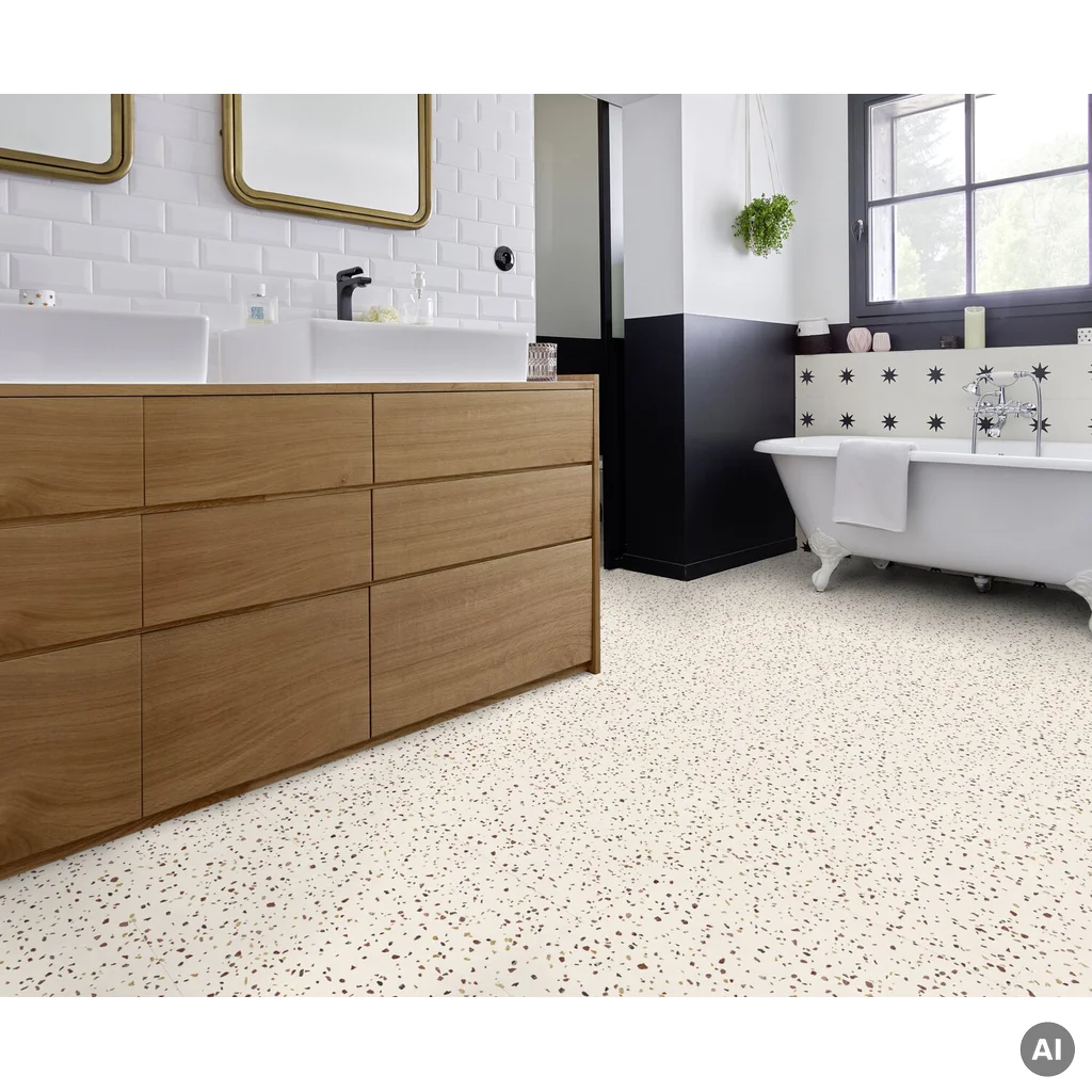 Panele winylowe samoprzylepne z podkładem Felizia Ocre 3.5 mm Klasa 32, 39931621