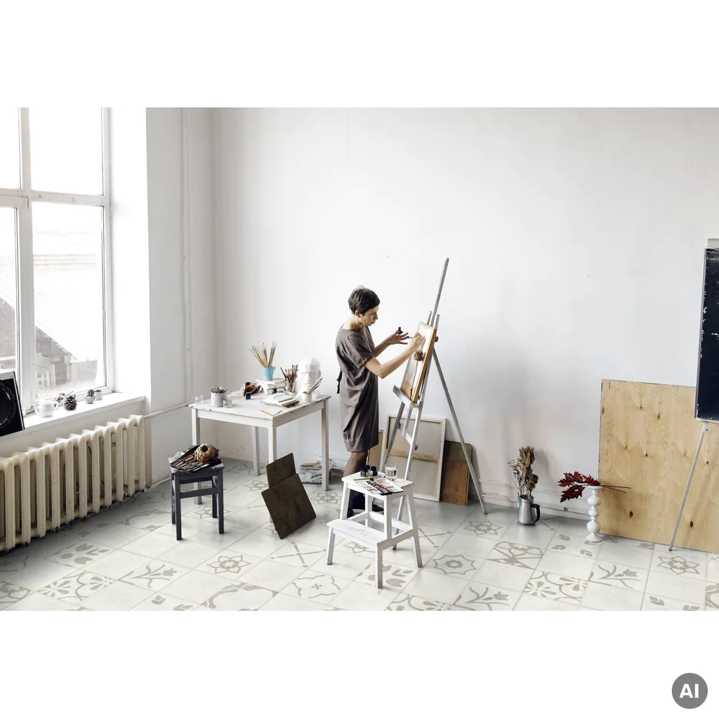 Panele winylowe samoprzylepne z podkładem Nomade 3.5 mm Klasa 32, 39931620