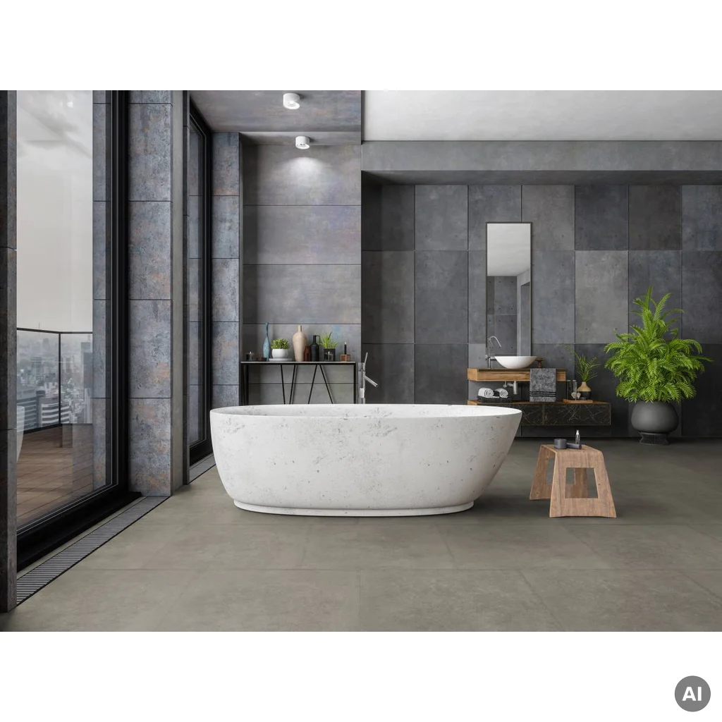 Panele winylowe samoprzylepne z podkładem Sauve Grey 3.5 mm Klasa 32, 39939077