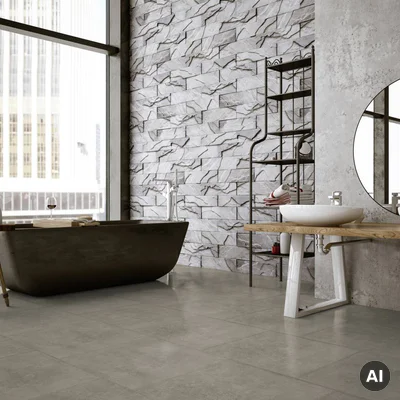 Panele winylowe samoprzylepne z podkładem Sauve Grey 3.5 mm Klasa 32, 39939077