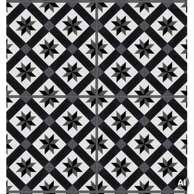 Panele winylowe samoprzylepne z podkładem Cordoba Black 3.5 mm Klasa 32, 39931034