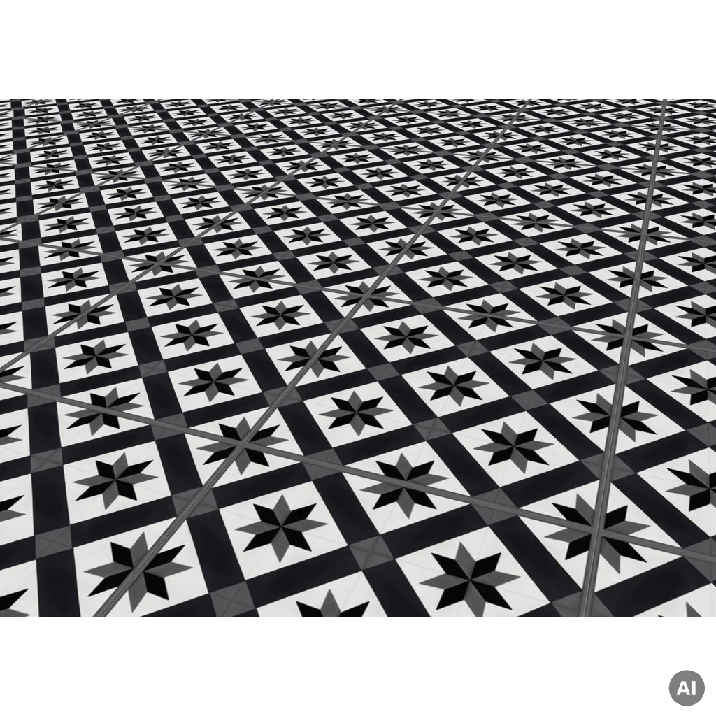 Panele winylowe samoprzylepne z podkładem Cordoba Black 3.5 mm Klasa 32, 39931034