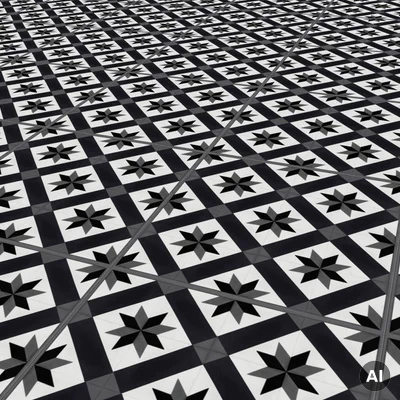 Panele winylowe samoprzylepne z podkładem Cordoba Black 3.5 mm Klasa 32, 39931034