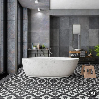 Panele winylowe samoprzylepne z podkładem Cordoba Black 3.5 mm Klasa 32, 39931034