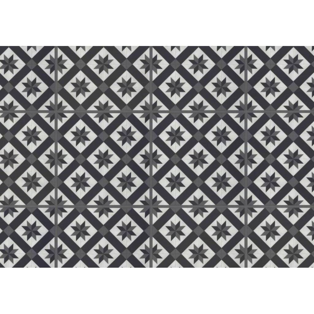 Panele winylowe samoprzylepne ze zintegrowanym podkładem Cordoba Black 1034  Klasa 32 3.5 mm, 39931034