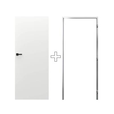 Zestaw Drzwi ukryte + Ościeżnica Sara Eco 2 odwrotna przylga (otwierane do wewnątrz) Lewe 80 cm płyta, 5901316049828, 400010420