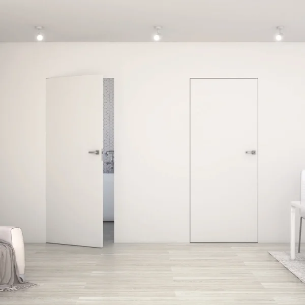 Zestaw Drzwi ukryte + Ościeżnica Sara Eco 2 bezprzylgowe (