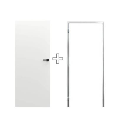 Zestaw Drzwi ukryte + Ościeżnica Sara Eco 2 bezprzylgowe (otwierane na zewnątrz) Lewe 80 cm plaster miodu, DRE 400010027, DRE 400010423