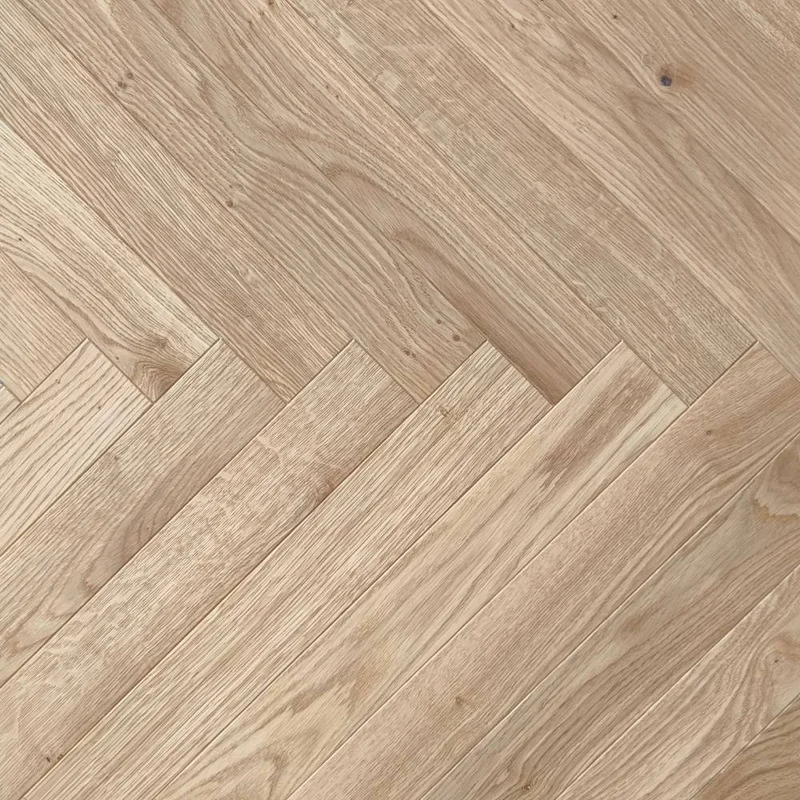 Podłoga drewniana Jodełka angielska Natur Bezbarwny 14 mm,