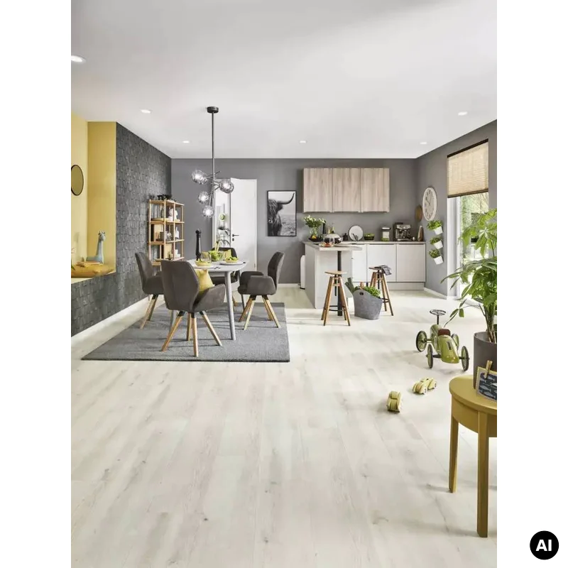 Podłoga hybrydowa Dąb Cottage White 7.8 mm, J-8833