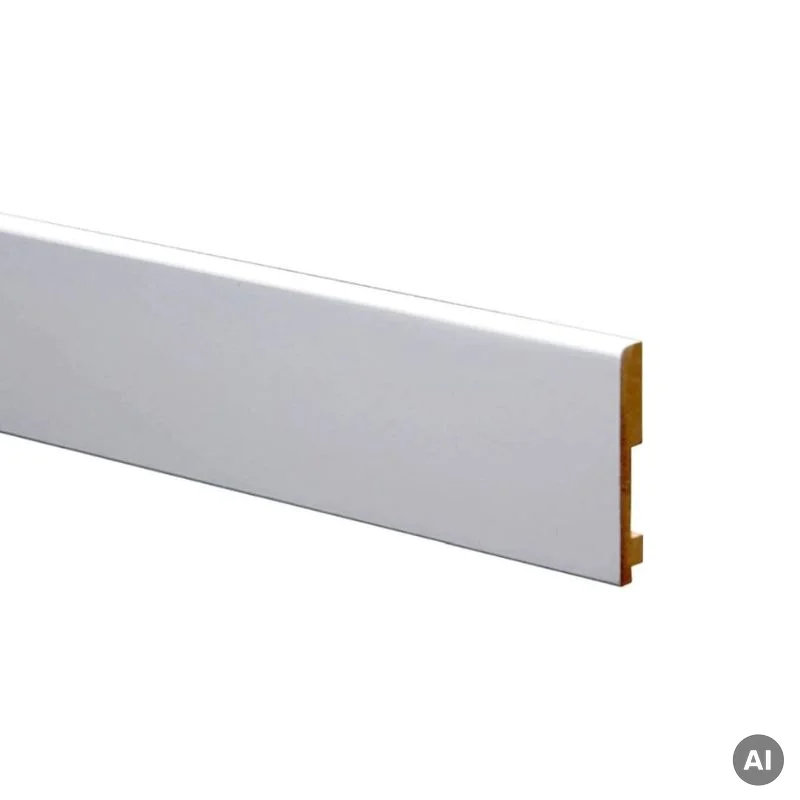 Listwa przypodłogowa Prestige Decor L8/1 RAL9003, L8/1 - RA