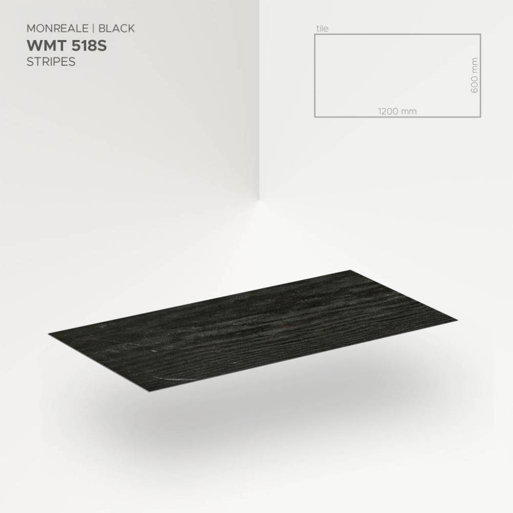 Panele ścienne Monreale Black 518S, 5905167882511