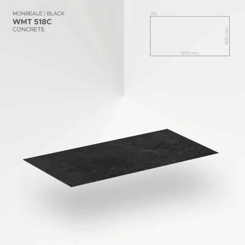 Panele ścienne Monreale Black 518C, 5905167882320 - 3