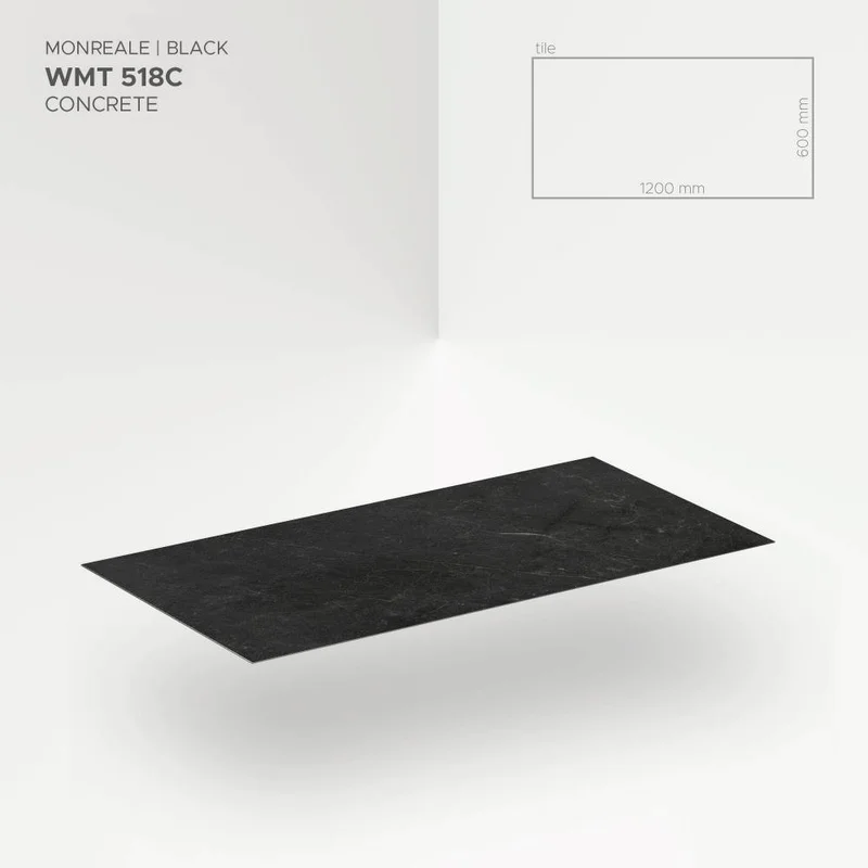Panele ścienne Monreale Black 518C, 5905167882320 - 3
